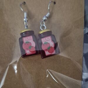 Strawberry Jam Earrings